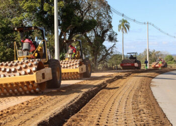 Obras de pavimentação continuam na Chapadinha e Vila Sônia nesta quarta-feira