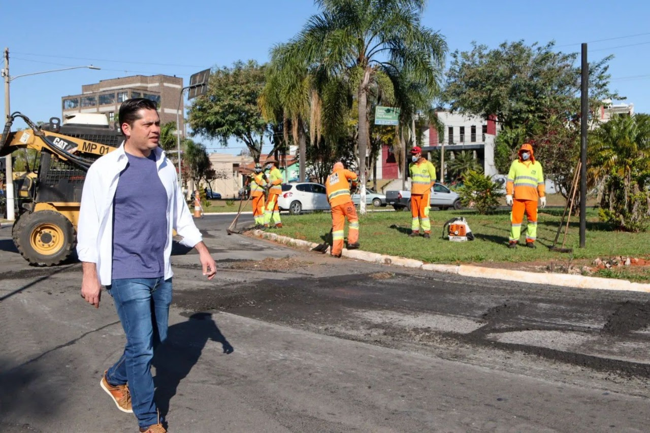 Jeferson Brun prioriza obras em bairros distantes  de Itapetininga