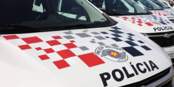 A Polícia Militar do Estado de São Paulo atuando em ocorrências em Itapetininga. (Divulgação).