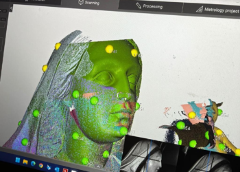 Imagem de Nossa Senhora dos Prazeres passa por digitalização