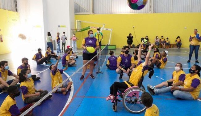 O objetivo do festival é promover as vivências das diferentes modalidades paraolímpica, divulgar o esporte paralímpico e selecionar e cadastrar os participantes para fazer parte da Escolinha Municipal de Esportes Paralímpicos. (Divulgação)