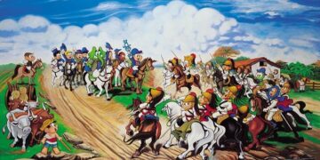 Sesi Itapetininga recebe a exposição História em Quadrões – Pinturas de Mauricio de Sousa