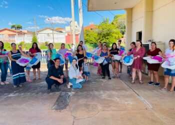 Gestantes recebem orientações por meio de palestras no programa “Acolhe Mamãe” no Fundo Social de Itapetininga