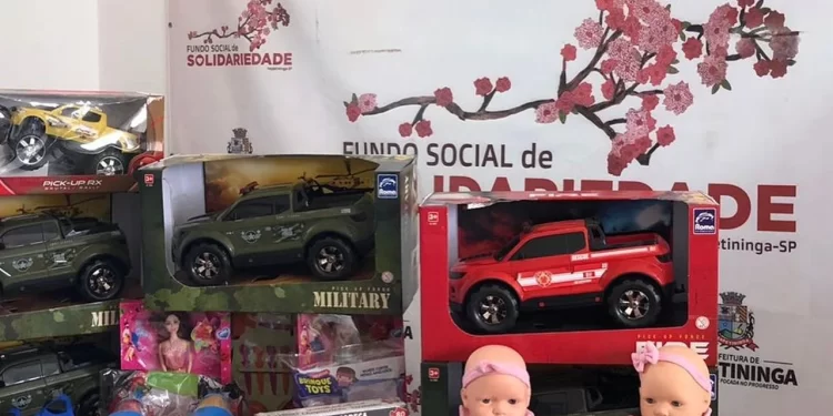 Fundo Social de Itapetininga recebe doações de brinquedos para o Natal