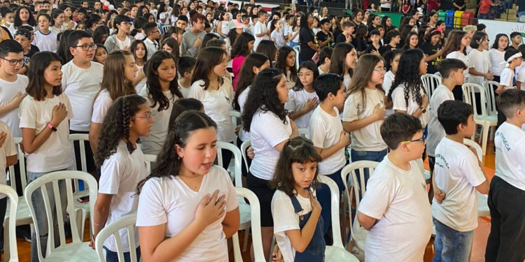 PM realiza formatura do Proerd para mais de 350 alunos em Itapetininga