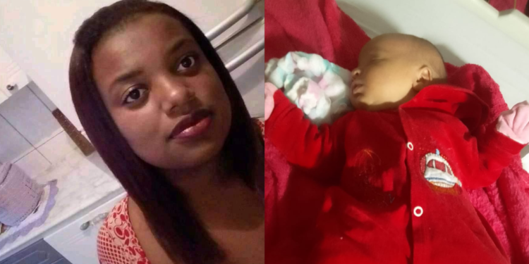 Mariana Ferreira dos Santos e sua filha de 2 meses estão desaparecidas. (Arquivo Pessoal).