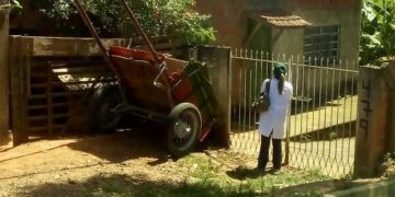 São 92 profissionais, com crachás e uniformes que visitam as casas com questionários formulados para a Atenção Básica de Saúde – SUS. (Divulgação/ Prefeitura de Itapetininga)