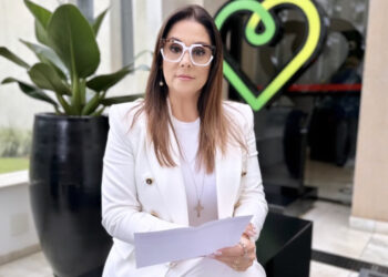 A deputada federal Simone Marquetto (MDB) durante agenda em São Paulo. (Divulgação)