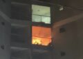 Um incêndio em um apartamento mobilizou bombeiros na Vila La Brunetti, em Itapetininga (SP), na noite desta quarta-feira (25).