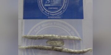 Maconha foi encontrada com mãe de detento. (Divulgação/SAP)