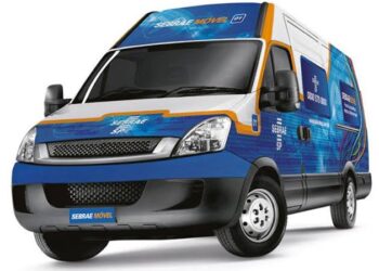 O “Sebrae Móvel” é um projeto inovador que tem como objetivo levar aos empresários de determinados municípios a mesma qualidade do atendimento dos Escritórios Regionais. (Divulgação)