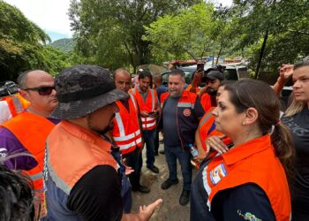 A deputada federal Simone Marquetto seguiu para a Barra do Sahy, principal região atingida. (Divulgação)