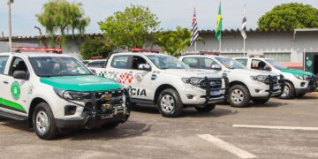 O município obteve estas viaturas modernas e equipadas para realizar a prevenção e o combate ao crime, garantindo um atendimento mais eficiente.(Divulgação)