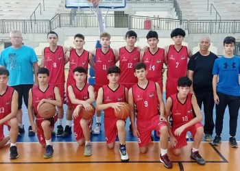 Com a coordenação do técnico Luiz Guilherme "Li" Franco, os atletas João Farpella, Samuel, Caio, Gabriel, João Corrêa, Nelson, Lucas, Victor, Léo, Vinicius, João Pedro e Pedro Rosa. (Prefeitura de Itapetininga)
