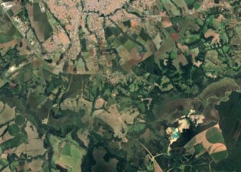 A Fazenda do Estado fica próximo ao Bairro da Chapadinha entre Itapetininga e São Miguel Arcanjo. (Google Maps)