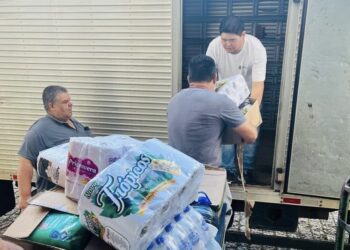 Os donativos foram arrecadados graças à parceria da sociedade civil, de grupos organizados, empresários e instituições de ensino. (Divulgação/Prefeitura de Itapetininga)