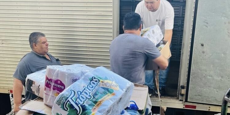 Os donativos foram arrecadados graças à parceria da sociedade civil, de grupos organizados, empresários e instituições de ensino. (Divulgação/Prefeitura de Itapetininga)