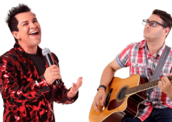 Os cantores Regis Danese e Cesar Henrique. (Divulgação)