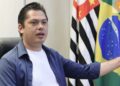 O prefeito Jeferson Brun (PSDB) em seu gabinete. (Divulgação/Prefeitura de Itapetininga)