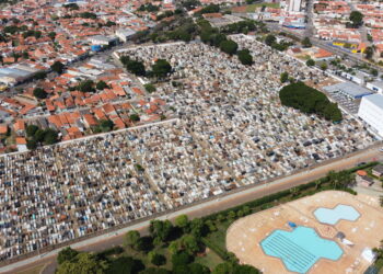 O cemitério São João Batista na Vila Rio Branco em Itapetininga. (Divulgação)