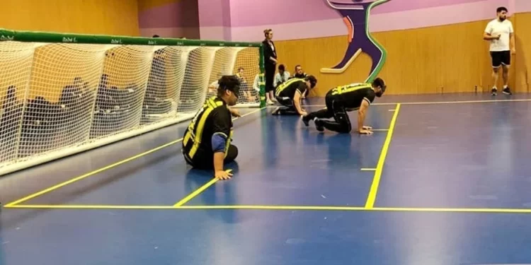 O Goalball é uma modalidade esportiva exclusiva para deficientes visuais (cegos e baixa visão). (Divulgação/Prefeitura de Itapetininga)