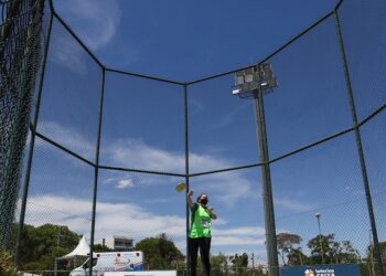 Sueli Pereira lança disco em competição de atletismo paralímpico |(Foto: Rogério Capela/CPB)