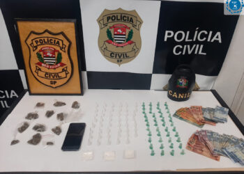 Polícia Civil prende 3 pessoas e localiza mais de 100 porções de drogas no Jardim Itália