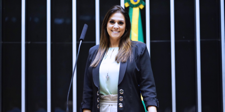 Simone Marquetto (MDB) é deputada federal eleita pelo Estado de São Paulo. (Pablo Valadares/Câmara dos Deputados)