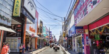 A Rua Campos Salles é uma das principais vias de Itapetininga. (William Furtado)