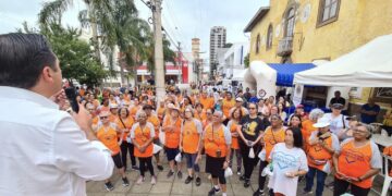O prefeito de Itapetininga, Jeferson Brun, prestigiou no último sábado, dia 15, o Circuito de Saúde. (Divulgação/ Prefeitura de Itapetininga)