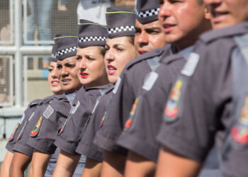 Para participar, os candidatos devem ter entre 17 e 30 anos – exceto para quem já pertence aos quadros da PM – e estar em dia com as obrigações eleitorais e militares (Divulgação/Governo do Estado de São Paulo)
