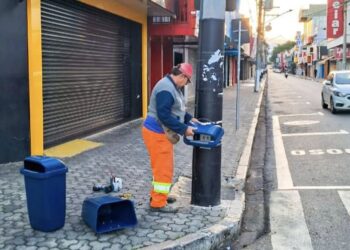 As lixeiras serão instaladas em locais de grandes fluxos e em locais estratégicos da cidade. (Prefeitura de Itapetininga)
