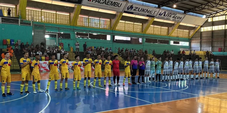 A equipe Sub-20 de Futsal Masculino de Itapetininga. (Divulgação)