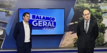 O prefeito Jeferson Brun concedeu uma entrevista ao vivo, para o programa Balanço Geral, da TV Record. (Divulgação)