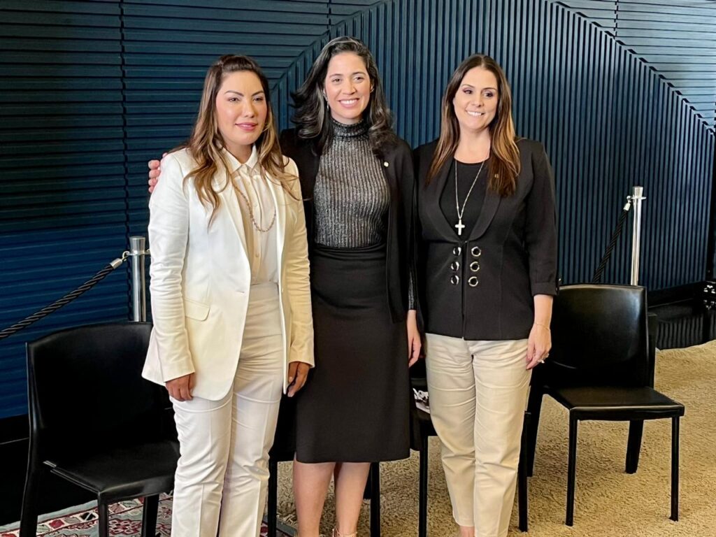 A deputada federal Simone Marquetto (MDB-SP) participou do lançamento da Frente Parlamentar em Defesa da Saúde das Mulheres. (Divulgação)