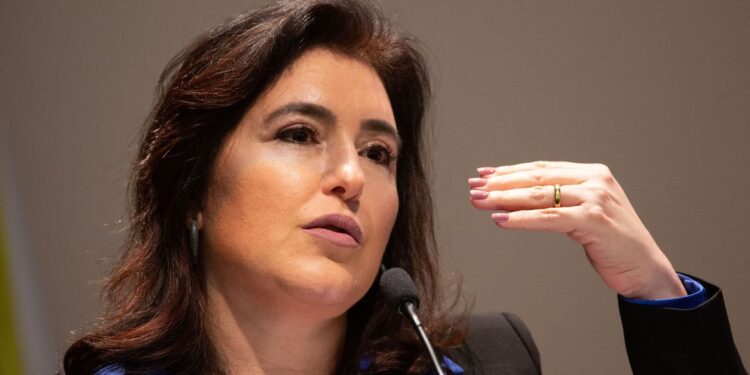 Brasília (DF) 19/04/2023 O presidente Luiz Inácio Lula da Silva acompanhado da primeira-dama Janja Lula da Silva e de vários ministros, participa da cerimônia de posse do Conselho de Participação Social e do lançamento do processo de elaboração do Plano Plurianual Participativo (PPA Participativo) Foto: Fabio Rodrigues-Pozzebom/ Agência Brasil