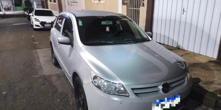 Veículo foi furtado em Itanhaém/SP em janeiro deste ano. (Divulgação)