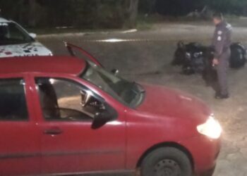 . A ocorrência aconteceu na noite desta terça-feira, dia 4, na Avenida Walter Fontana, na vila Palmeira. (reprodução)