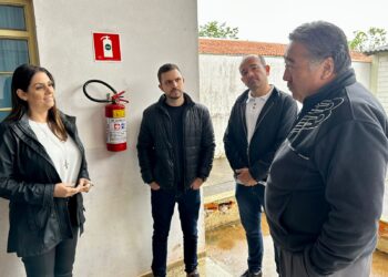 A deputada federal Simone Marquetto (MDB-SP) visitou as obras da Casa da Gestante e da Saúde da Mulher, em Capão Bonito. (Divulgação)