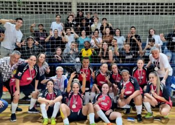 Na Comissão técnica, Marinho Mello, Marcelo Mello, Ana Zanon e Bianca Rother.(Divulgação)