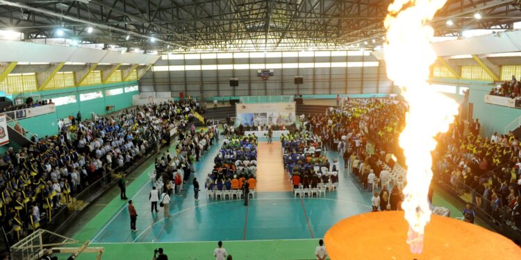 O evento, que chega a sua 25ª edição em 2023, será realizado entre os dias 08 e 18 de agosto, com previsão de reunir aproximadamente 1.600 atletas com idade mínima de 60 anos. (Divulgação)