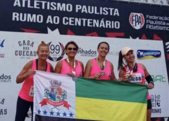 Liderados pela atleta e professora municipal, Tati Gonçalves, a equipe de Itapetininga se classificou entre as melhores 14 delegações do Brasil. (Divulgação)