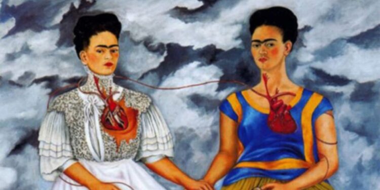 Suas obras retratam seu sofrimento físico e trazem influências do surrealismo e o realismo. Elas trazem referências ao aborto, ideias feministas e religiosas. (Reprodução)
