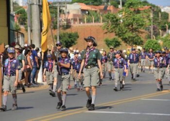 O desfile cívico será dia 7 de setembro, quinta-feira, a partir das 8 horas. (Divulgação)
