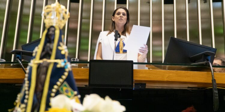 A deputada federal Simone Marquetto (MDB-SP). (Divulgação)