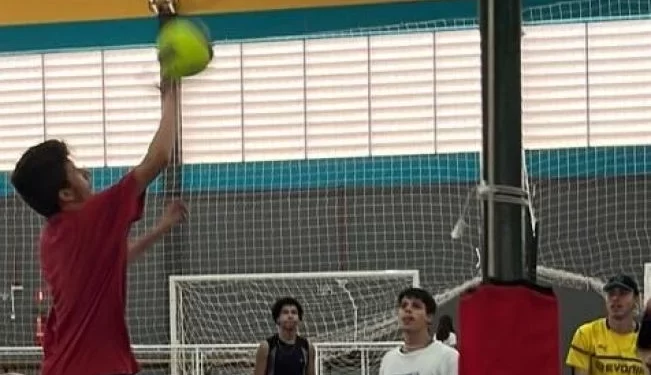 Os treinos são realizados no Os interessados podem, ainda, se dirigir diretamente ao local dos treinos, no Ginásio de Esportes “Mário Carlos Martins”. (Divulgação)