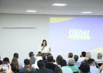 A deputada federal Simone Marquetto (MDB). (Foto: William Furtado)