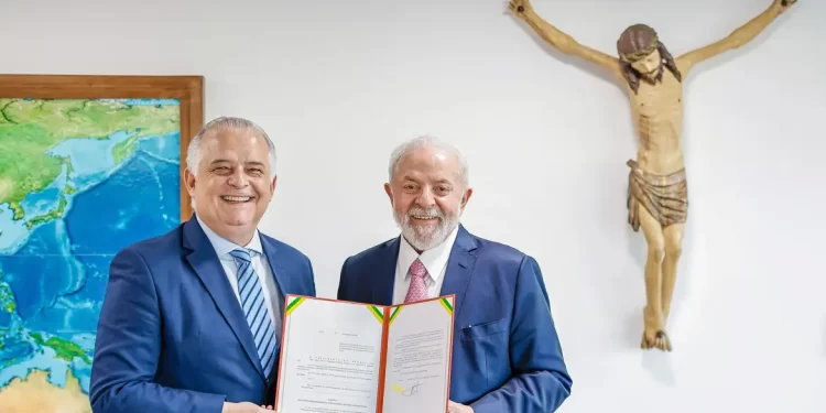 O texto foi assinado pelo presidente Luiz Inácio Lula da Silva, no Palácio do Planalto. (Divulgação)