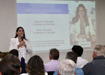A deputada federal Simone Marquetto (MDB-SP). (Divulgação)