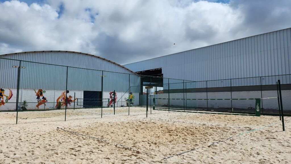 Arena de Beach Tennis do Clube Atlético Sorocabana de Itapetininga. (William Furtado)